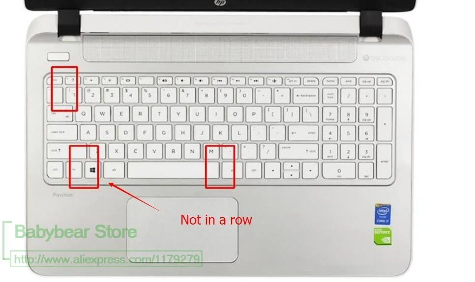 Для HP old Pavilion15 15-r000 15-P000 k000 Envy 15 envy 17 CQ15 350G2 350G1 256G3 6-дюймовый защитный чехол для