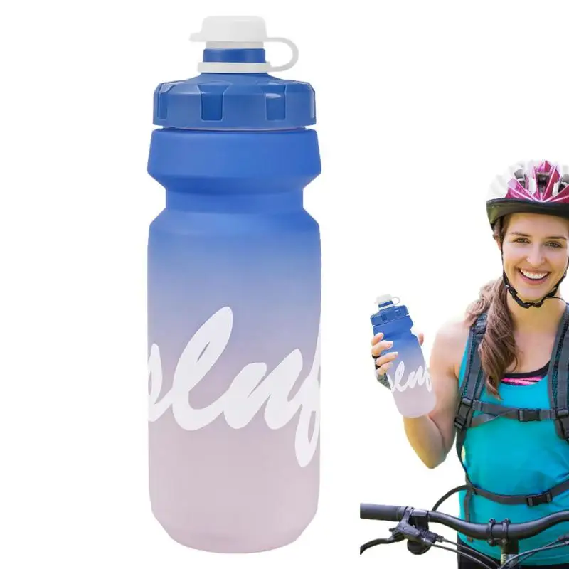 

Water Bottle For Running 650ml Gradient Water Kettle For Men Portable Sports Accessories For Football Picnic Basketball Camping