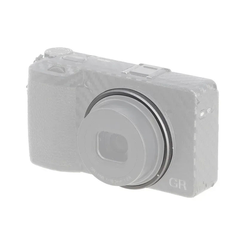 прочное алюминиевое кольцо объектива для камеры Ricoh GR III HDF GRIII GR3 заменяет