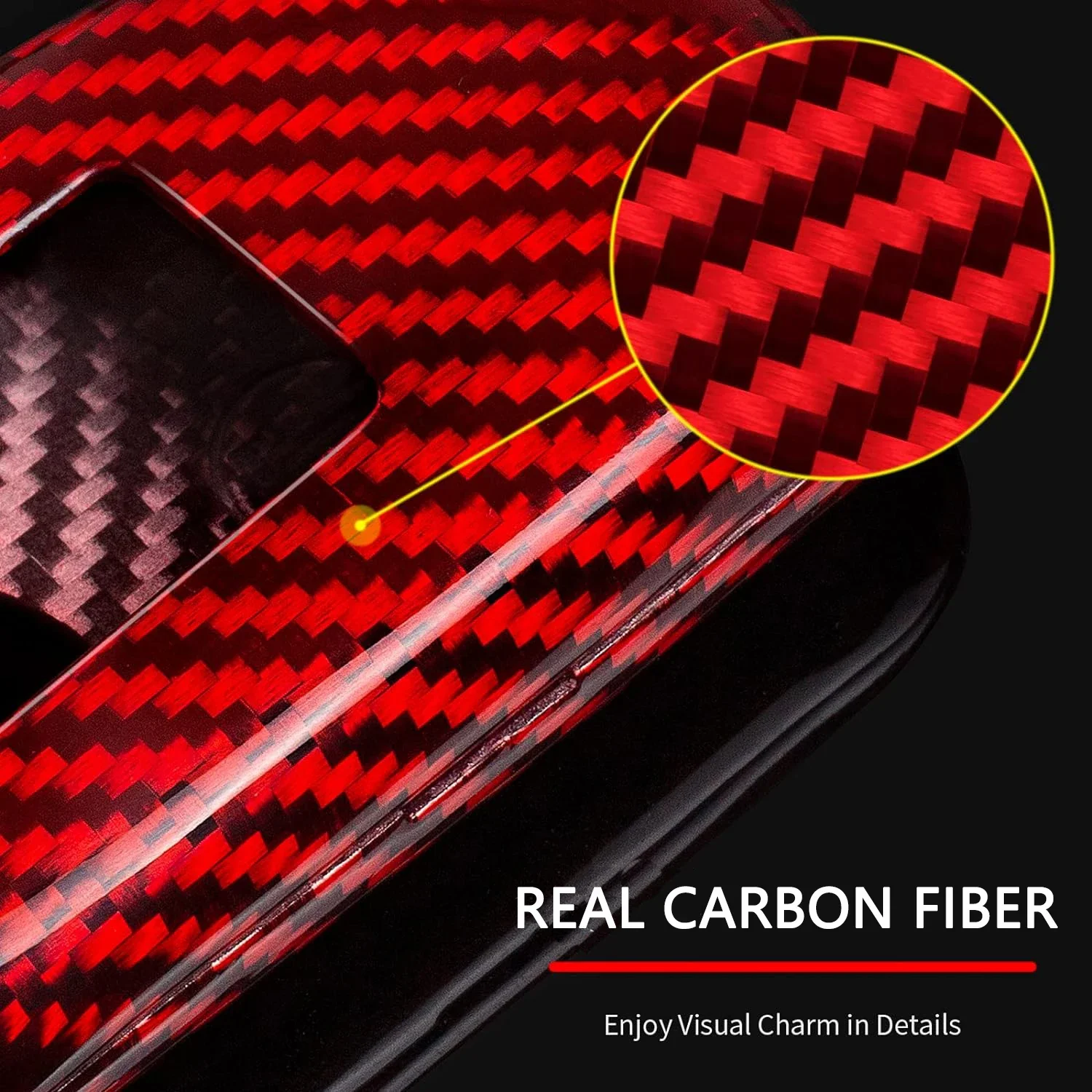 Чехол для ключа Lexus из углеродного волокна ES200-ES350 GX460 LC500 LS350 LS500h LX600 защитный чехол