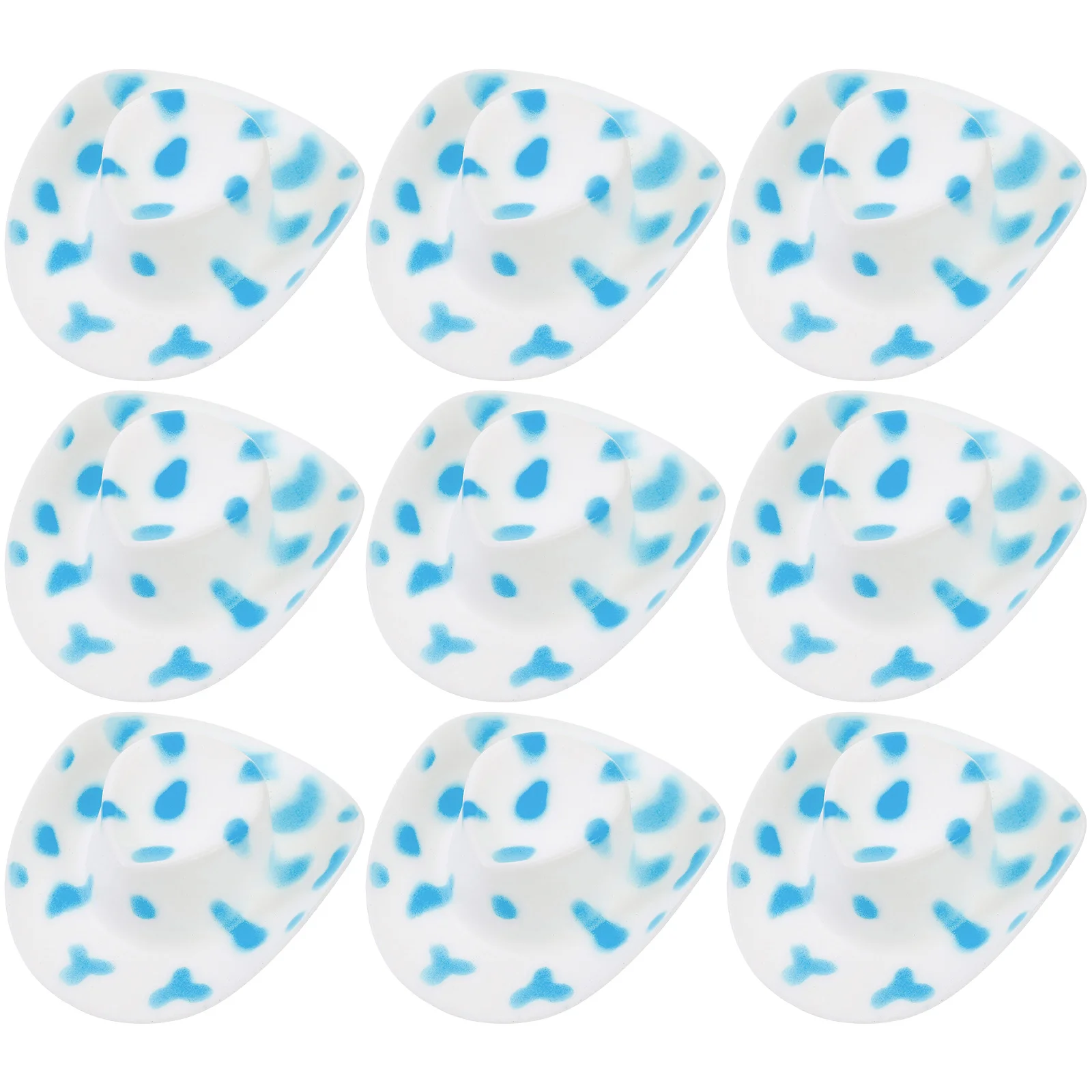 

10pcs Mini Hats Tiny Hats Mini Western Hats House Props