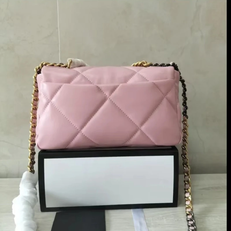 

2023 New Luxury Popular Women's Genuine Leather Sheepskin Handbag Joflip Single Shoulder Bag Classic Handbag Multi functional Hi