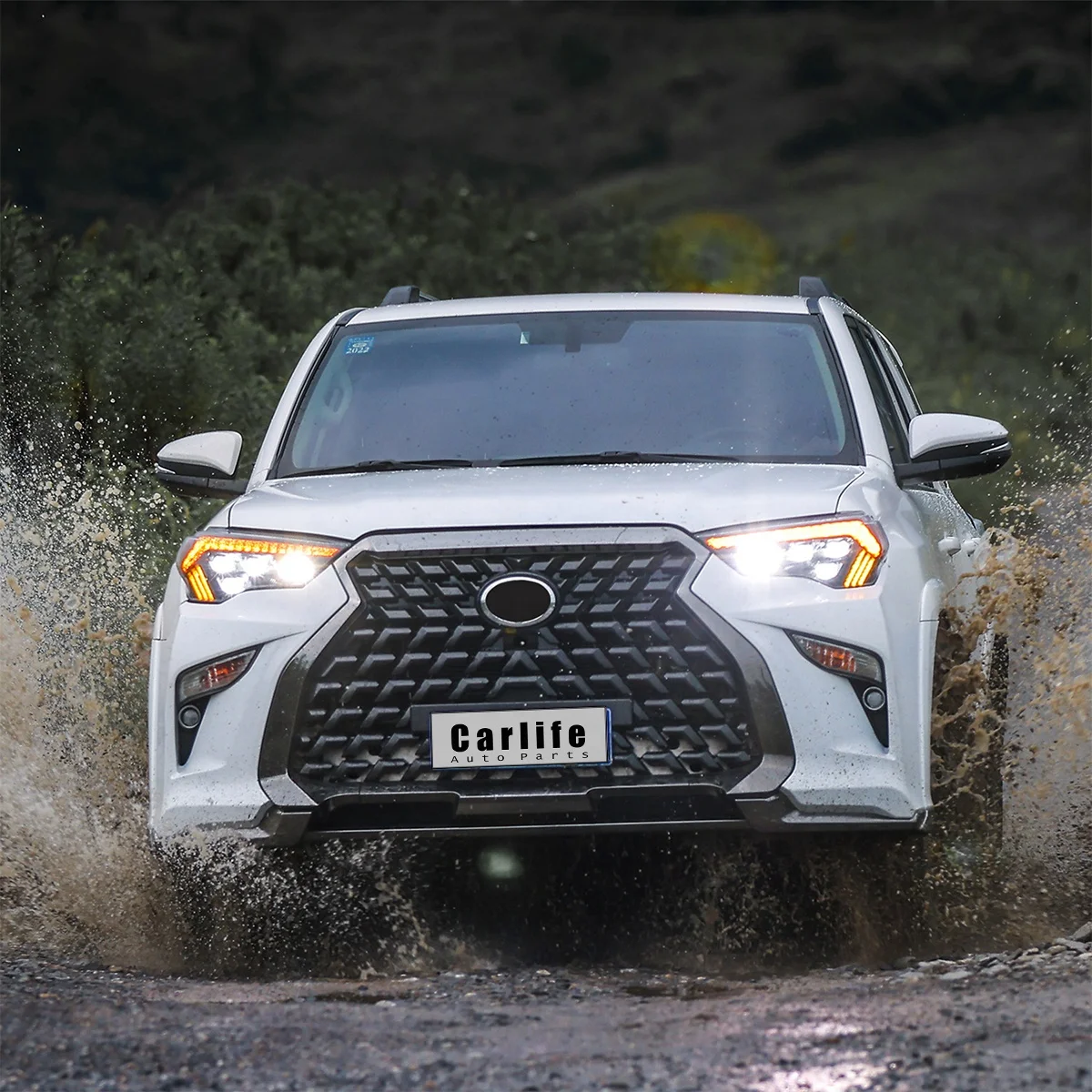 Высококачественные бамперы из полипропилена для toyota 4runner 2010-2021 улучшенные детали