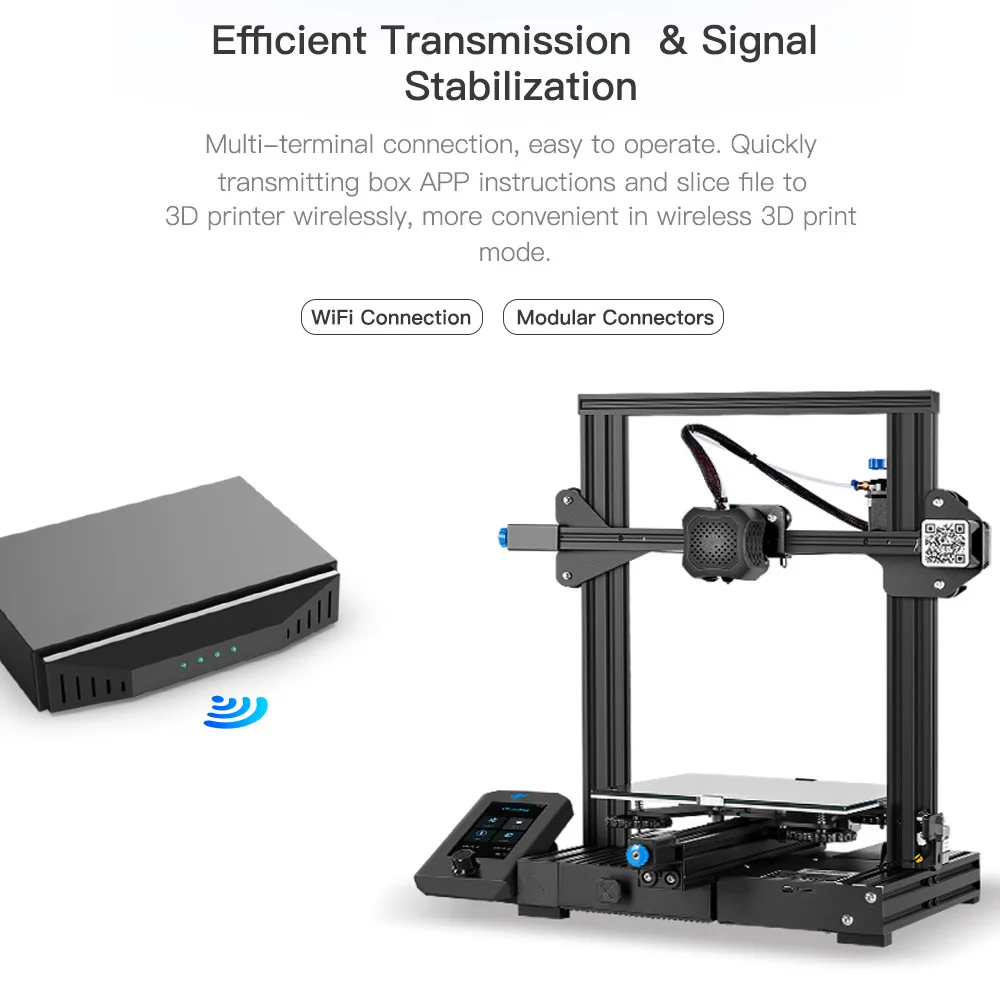 Интеллектуальный помощник Creality WiFi Box для 3D принтера Cloud Slice монитор в режиме