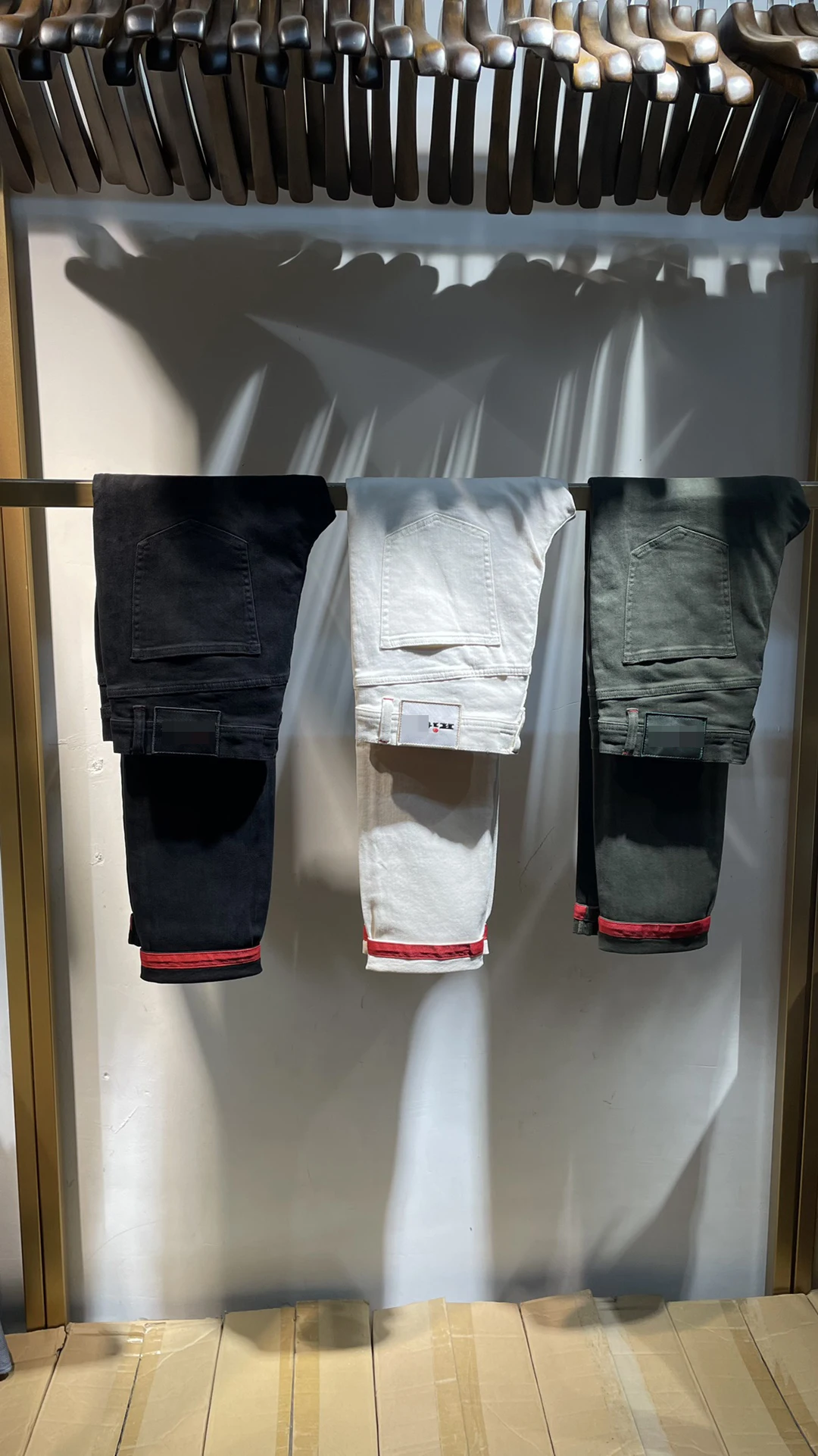 2024 DIKU Осенне-зимний джинсовый цвет: Размер: M-3XL Хлопковый эластичный материал