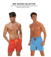2022 summer mens swimming trunks solid color men swimming shorts beach shorts pants for swimming running sports surfing