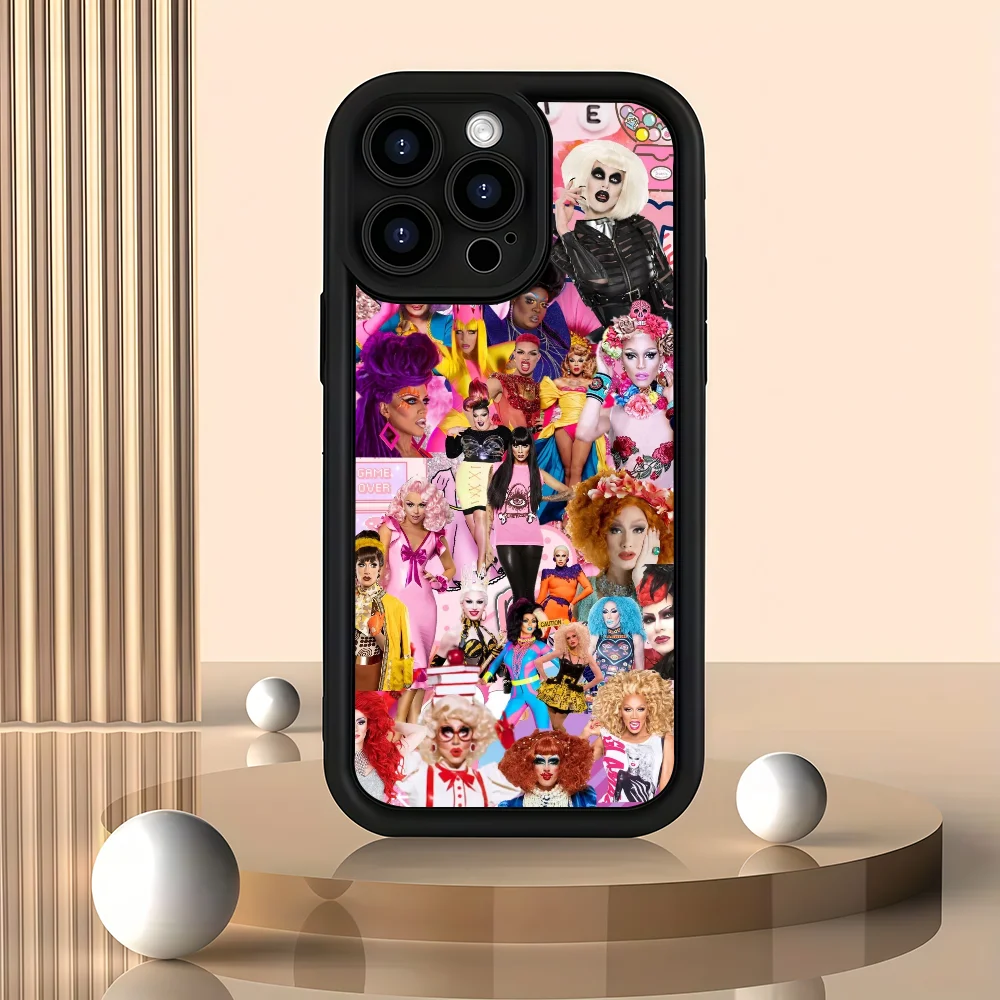 Фото Чехол для телефона R-RuPaul's D-Drag Race для iPhone 12, 11, 13, 14, 15, 16, 17 Max Pro Plus Air Mini, противоударный, противоскользящий, силиконовый, мягкий корпус №3