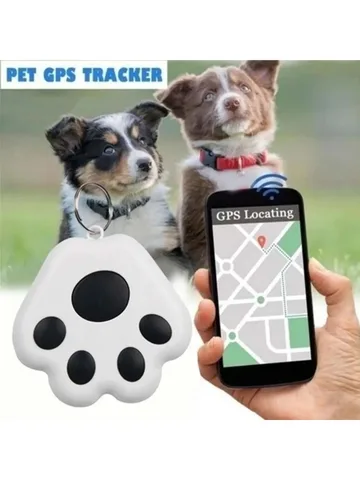 Новый мини-беспроводной Bluetooth GPS-трекер для домашних животных, скрытое умное устройство слежения против потери для собак, кошек, локатор, ошейник для домашних животных, аксессуары