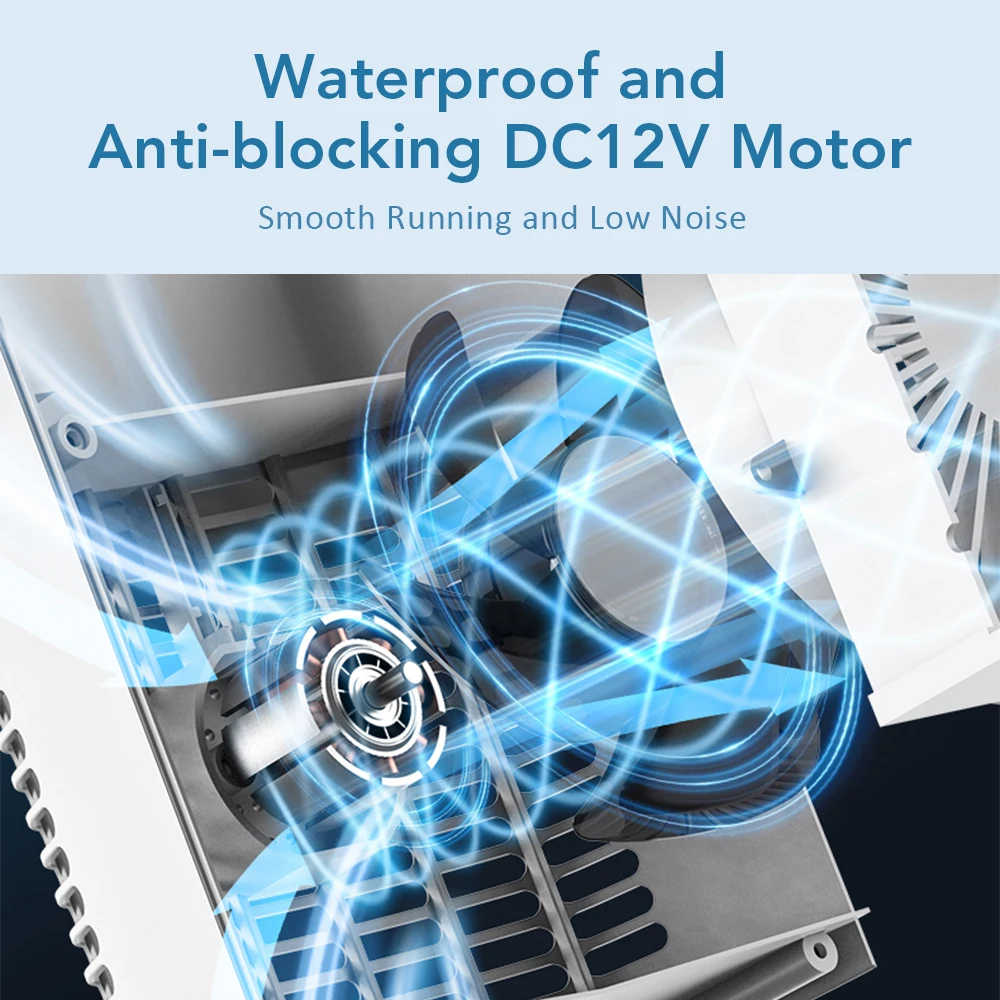 Mini ventilador modo aire frío o viento natural