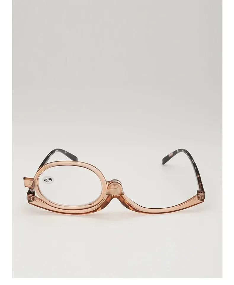 Модные новые вращающиеся увеличивающие макияж очки для чтения женщин складные