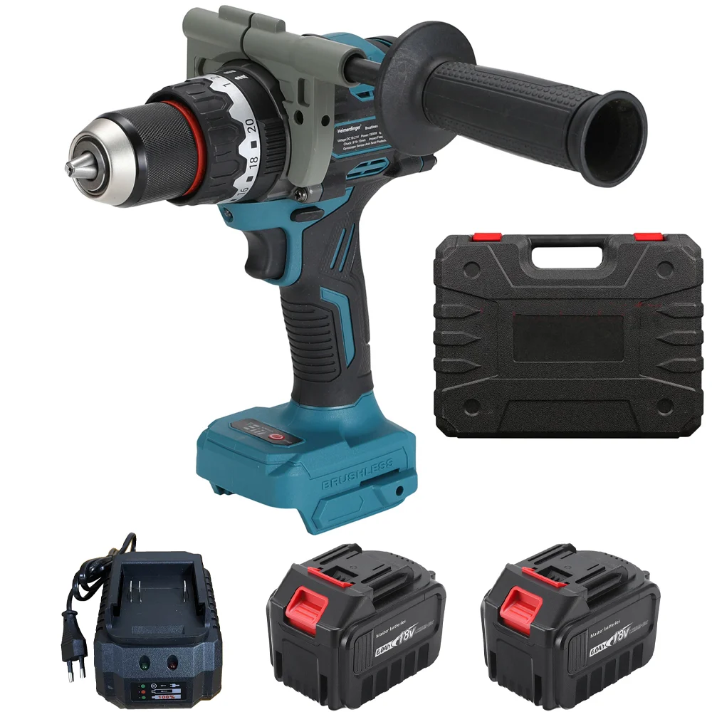 

Бесщеточная ударная дрель Heimerdinger 13 мм 160 Н·м для зимней рыбалки