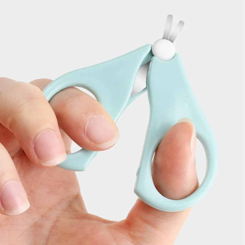 

Baby Safety Finger Trimmer Scissor Portable Mini Manicure Cutter Scissors Baby Care Tool A2UB