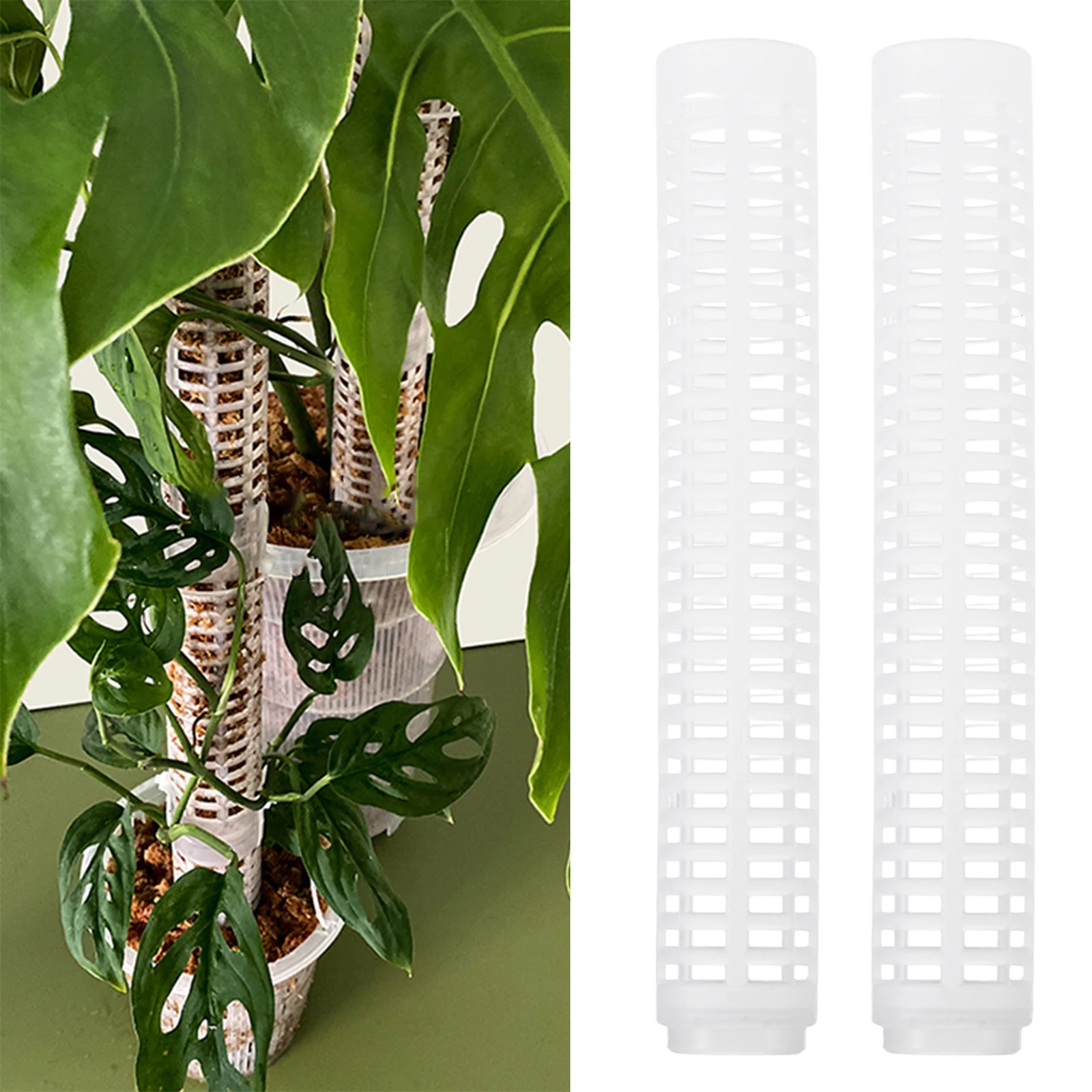 

1pcs Plant Climbing Plant Shelf Pole Sphagnum Moss Sticks Plant Growing Support Finalize For Coconut Brown Green Romae Column