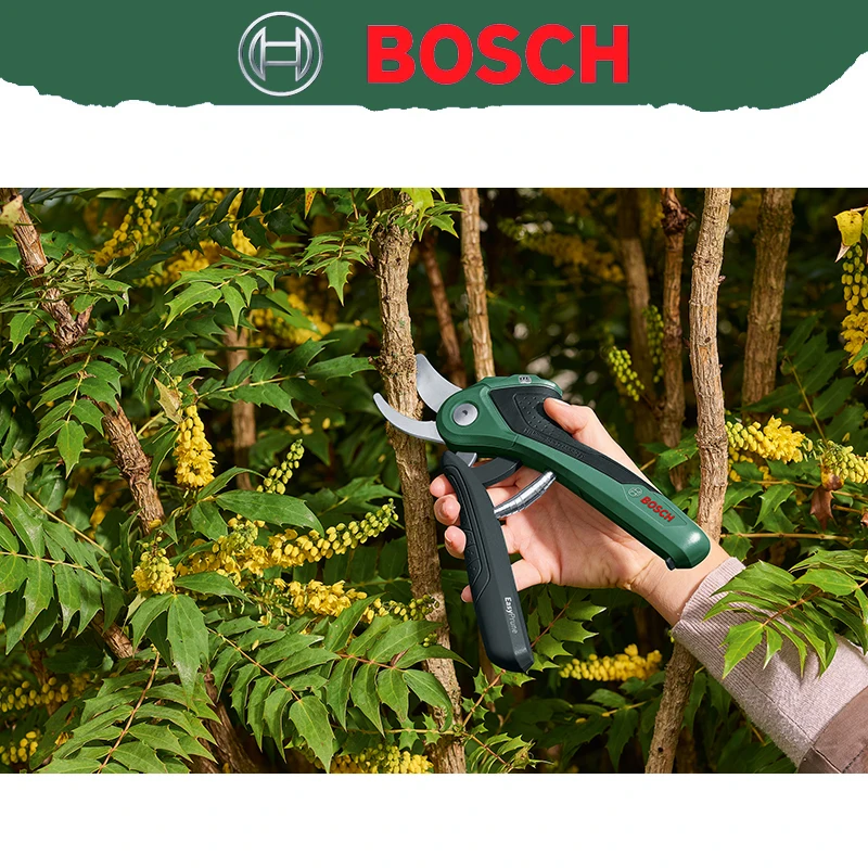 Фото Беспроводные электрические садовые ножницы Bosch, профессиональные ножницы для электриков, садовые ножницы для обрезки растений на открытом воздухе EasyPrune. №5