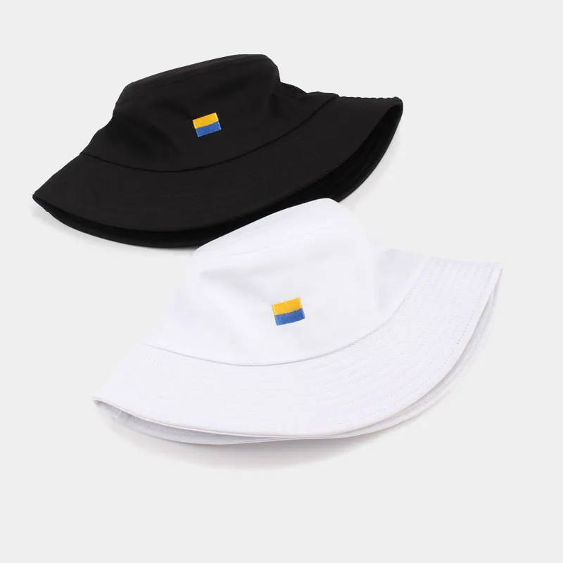 Панама с вышивкой и флагом для мужчин женщин хлопковая модная уличная дорожная