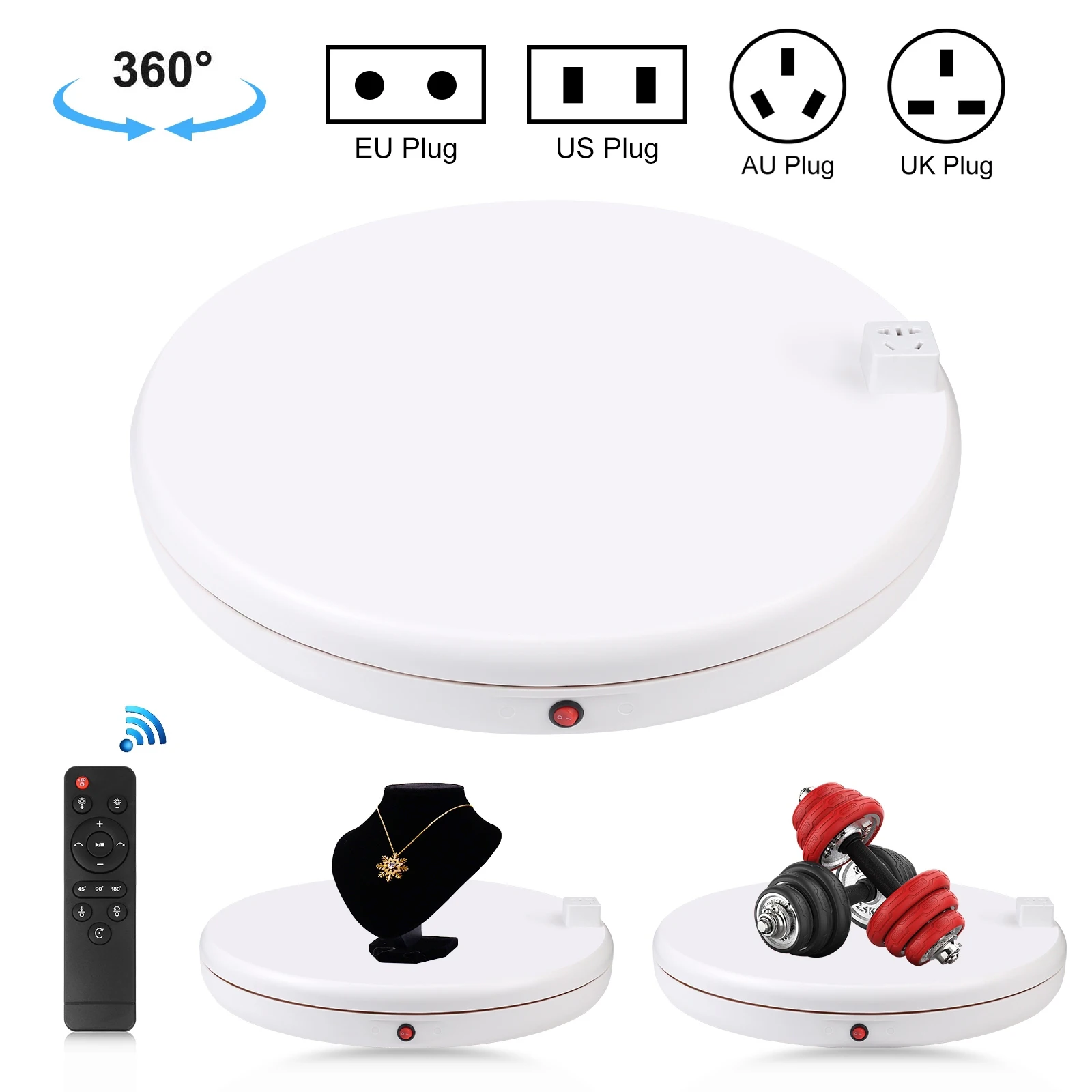 Вращающийся поворотный стол PULUZ с пультом дистанционного управления 45 см силовым