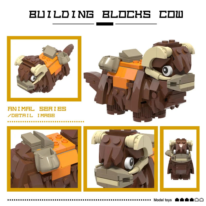 Конструктор BZB MOC в виде зверя 97302 56873 среднего размера | Игрушки и хобби