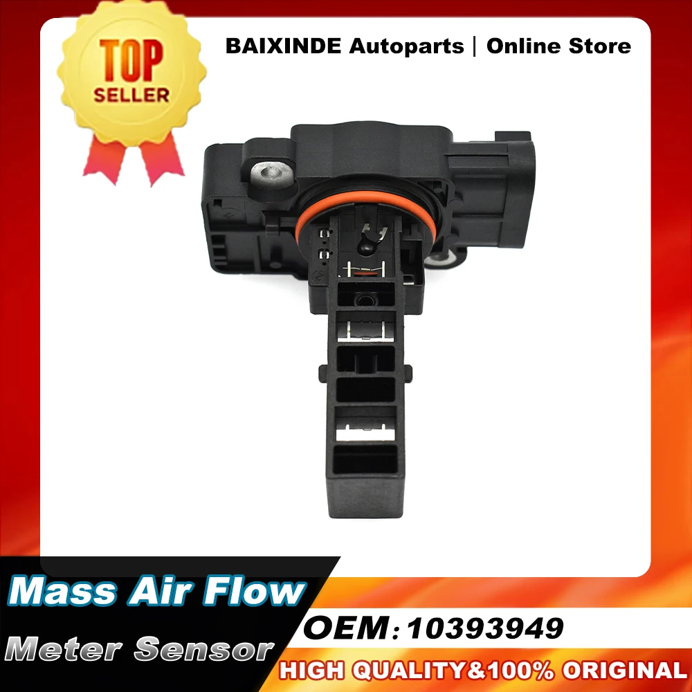 

OEM 1PCS 10393949 23259883 MAF Mass Air Flow Meter Sensor For Chevrolet Express 2500 3500 4500 Silverado, GMC Savana Sierra