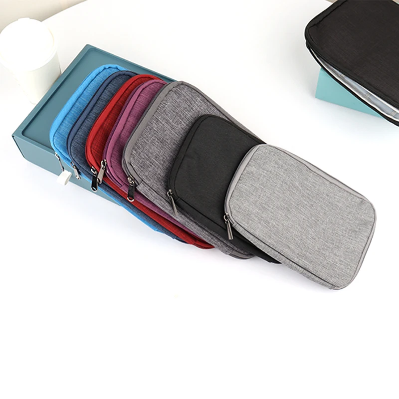 Multifunction Portable Watch Strap Organizer Watch Band Box Storage Bag Watchband Holder Watch Travel Case Pouch Gray Black