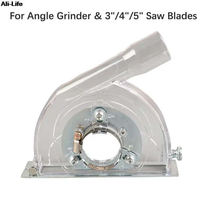 Clear Cutting Dust Shroud Grinding Cover For Angle Grinder & 3