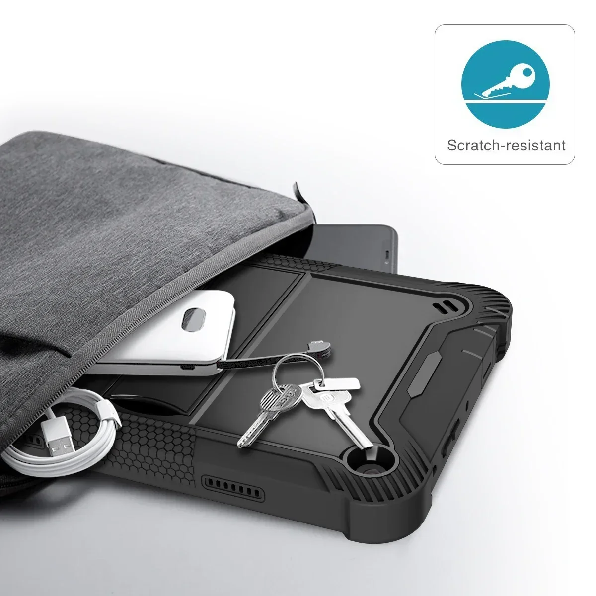 Чехол для Fire HD 8 2022 Shell Capa Coque Smart Cover Amazon HD8 0 дюймов защитный чехол планшета с