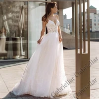 gabriellar polka dots wedding dress princess zipper exquisite appliques sleeveless mopping gown vestido de novia 2022 women