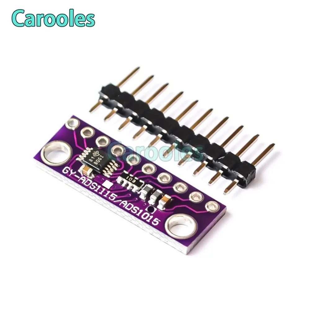 

IIC I2C 4-канальный 4-канальный ADS1115 модуль ADC с усилителем Pro Gain для Arduino автоматическое отключение программируемый компаратор 16 бит