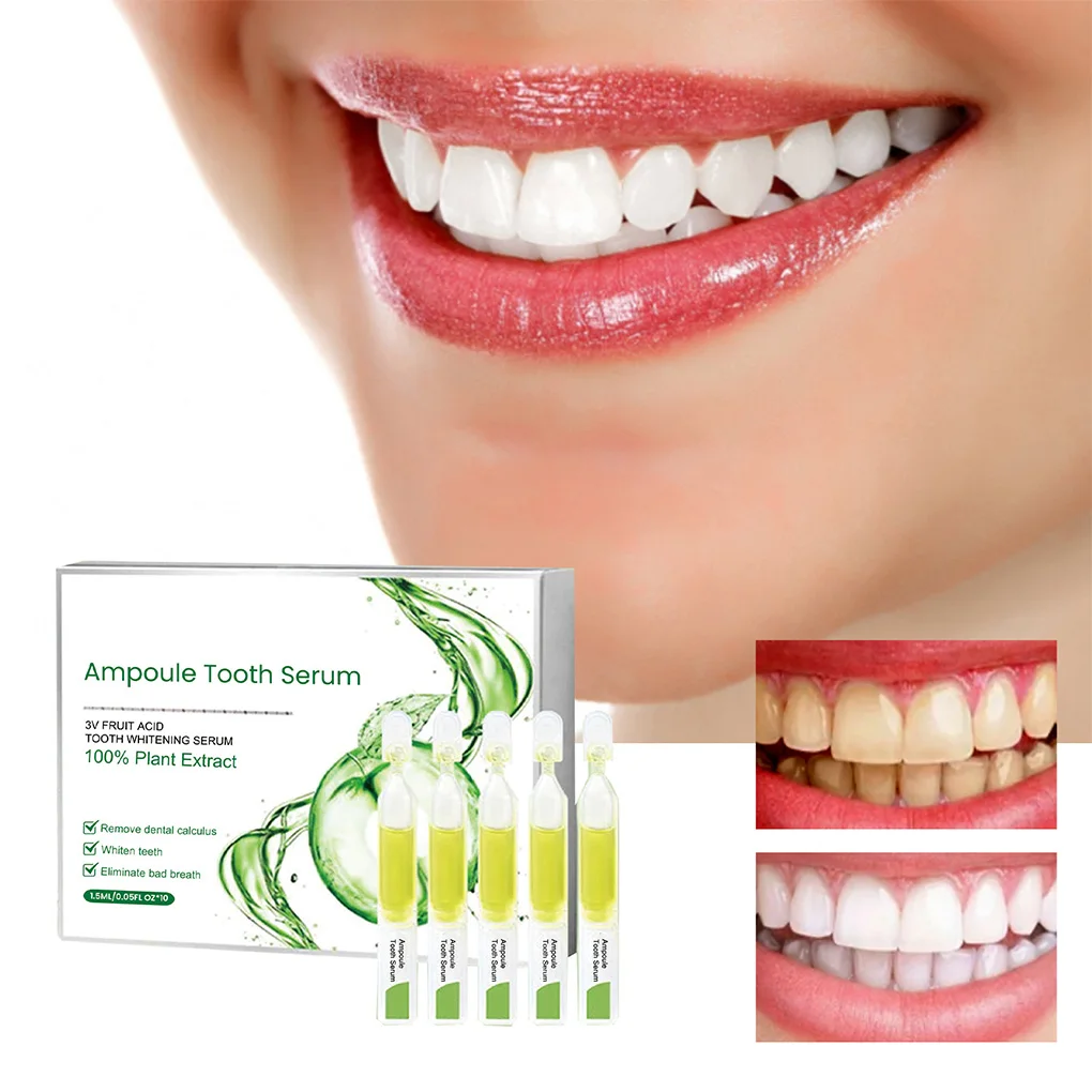 

10 Pieces Women Men Whitening Mouthwash Travel Adults Mouthwashes