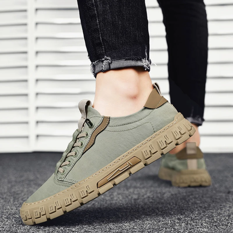 

кроссовки мужские кеды мужские Кроссовки мужские весна-осень кеды Кеды подростковые мужские кеды Мужские парусиновые туфли, Нескользящие, эластичная резинка, Классическая Уличная обувь для скейтборда, однотонные