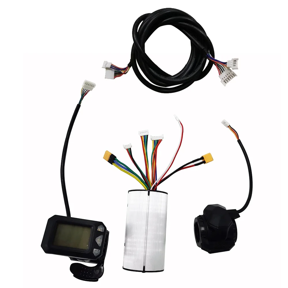 

Brake Lcd Monitor 12A 24V/36V 250W 3 Gear Speed Mode Switch 9x5x4cm Aluminum Alloy EABS Electronic Brake Brand New