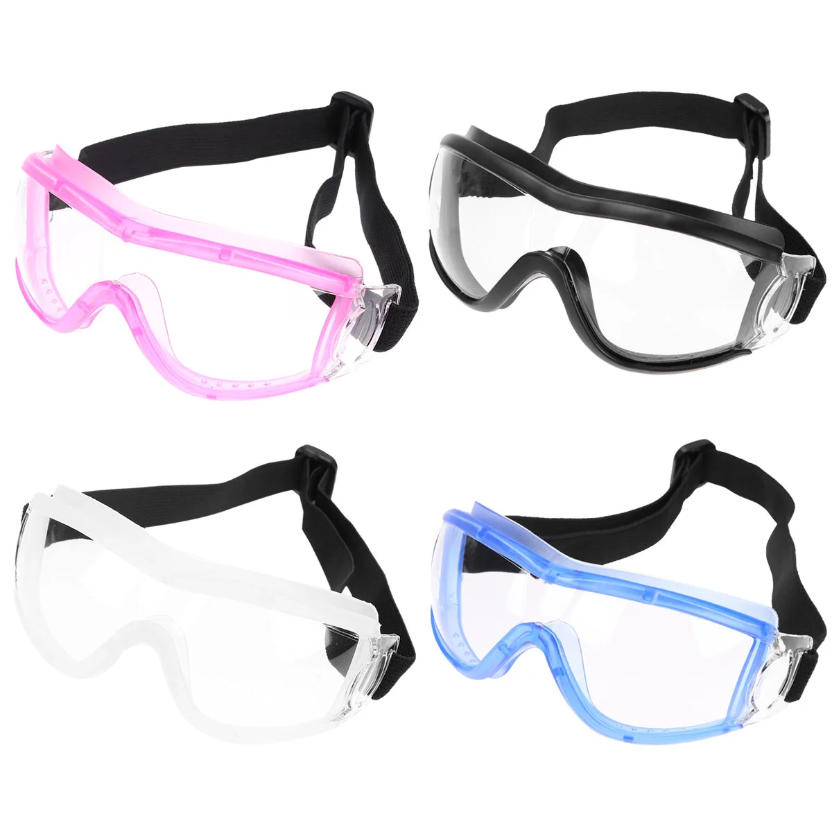 

4 Pcs Glasses Kids Goggles Work Glasses Safety Glasses Clear Cycling Glasses Eyewear Windshield