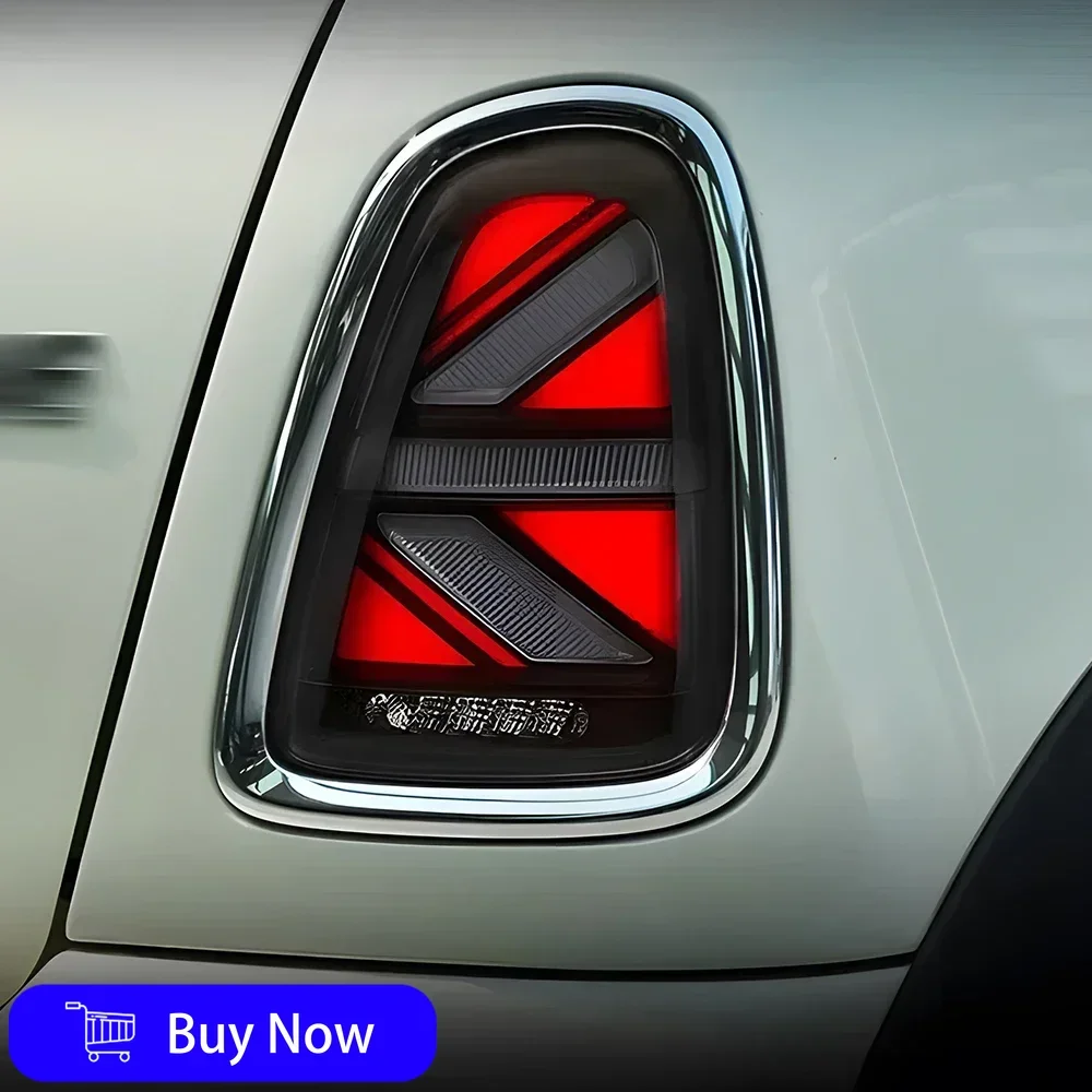 Фото Для MINI R56 R57 R58 2007-2013 год обновления высокой конфигурации автомобильные задние фонари в сборе светодиодный автомобильный стример поворотники аксессуары №4