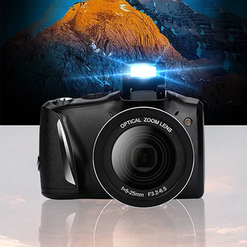 

3,2 дюймовая Hd макроцифровая камера с большим экраном 48 миллионов пикселей Cmos оптический стабилизатор изображения перископическая камера для начинающих