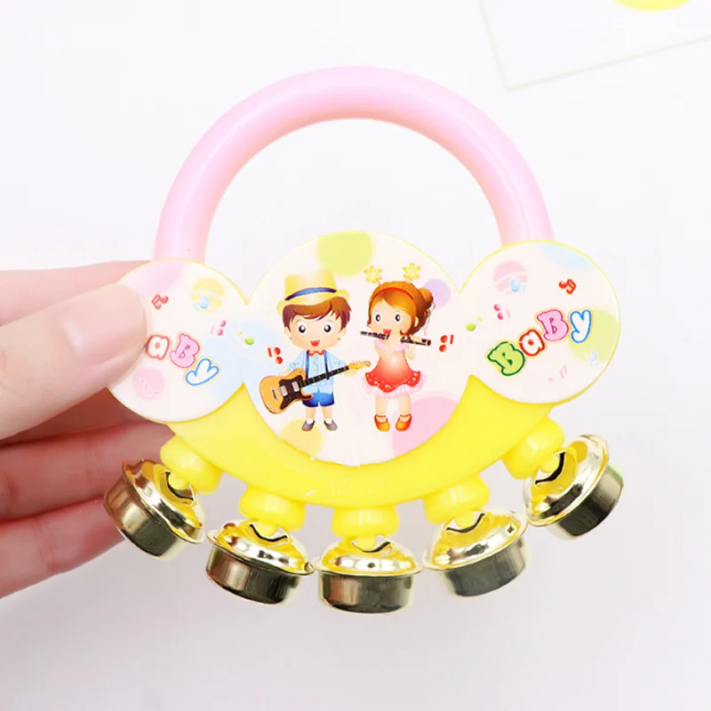 Новая детская погремушка мультяшный металлический колокольчик игрушка |