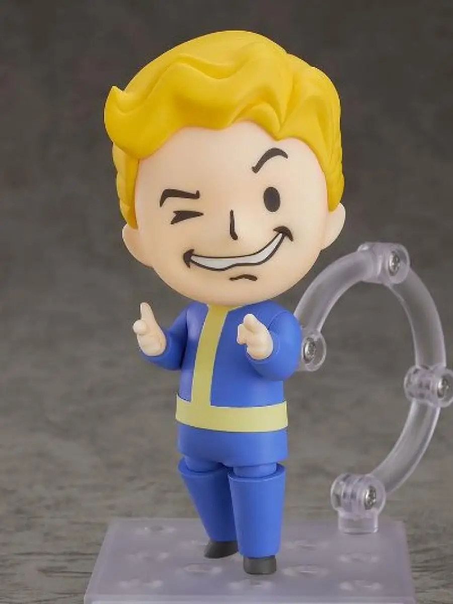 Фото В наличии: Оригинальная фигурка Good Smile Nendoroid Vault Boy 76 из аниме Fallout, коллекционная модель №2