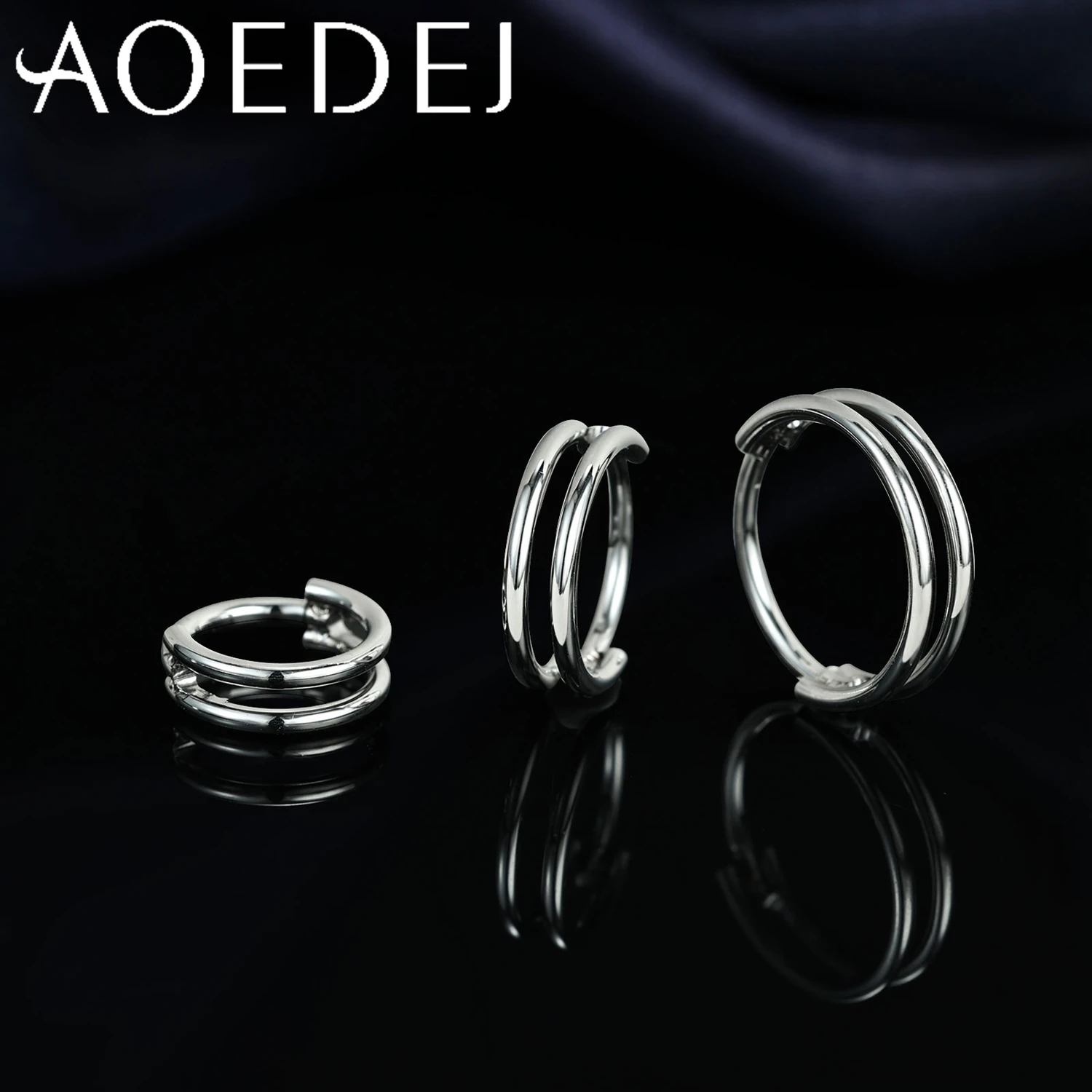 AOEDEJ Кольцо для носа из нержавеющей стали