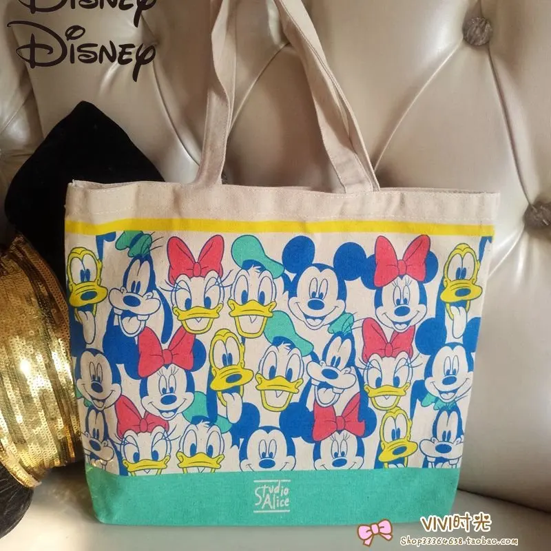 

Disney Japan Magazine Appendix Disney Mickey Minnie Donald Duck Canvas Bag Shoulder Bag Crossbody Bags for Women