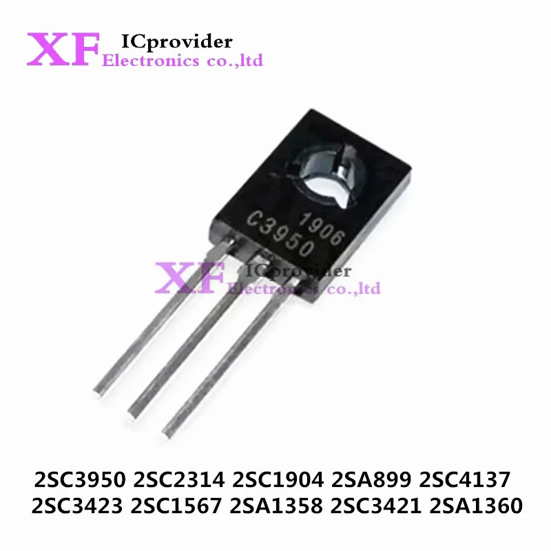 10 шт 2SC3950 TO-126 C3950 TO-126F 2SC2314 2SC1904 2SA899 2SC4137 2SC3423 2SC1567 2SA1358 2SC3421 2SA1360 C2314 C1567