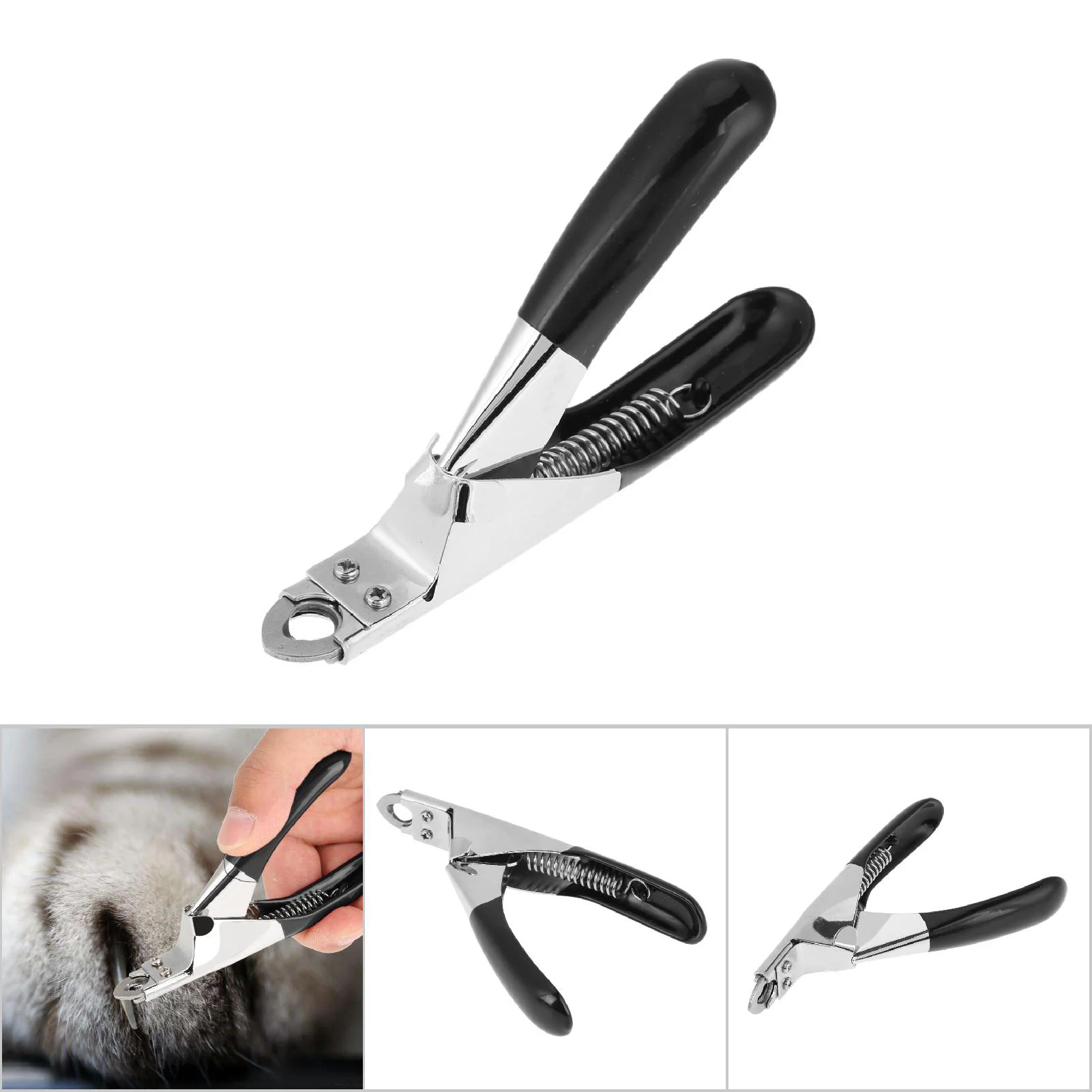 

Professional Pet Nail Clipper with Safety Guard Stainless Steel Scissors Cat Dog for Claw Care Grooming Supplies