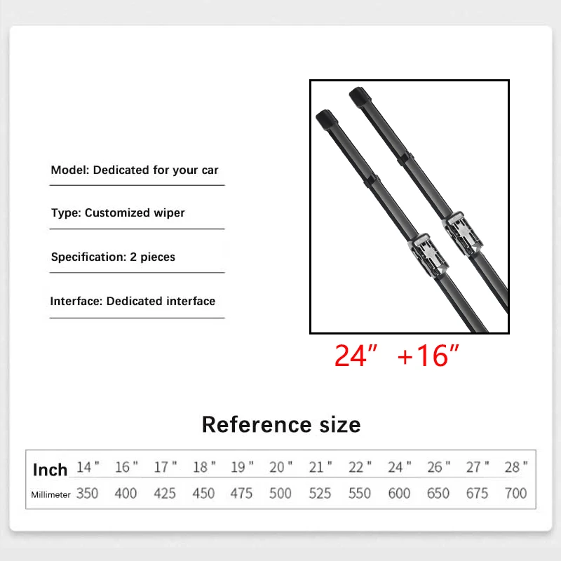 2x щетки стеклоочистителя для автомобиля Skoda Rapid NH1 NH2 NH3 2012 2013~2023 резиновые полоски