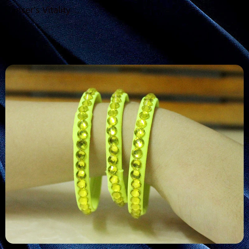 

Latin Dance Bracele for Children Adult Pool Competition Bracelet National Standard Dance Accessories Performance Jewelry 1pcs