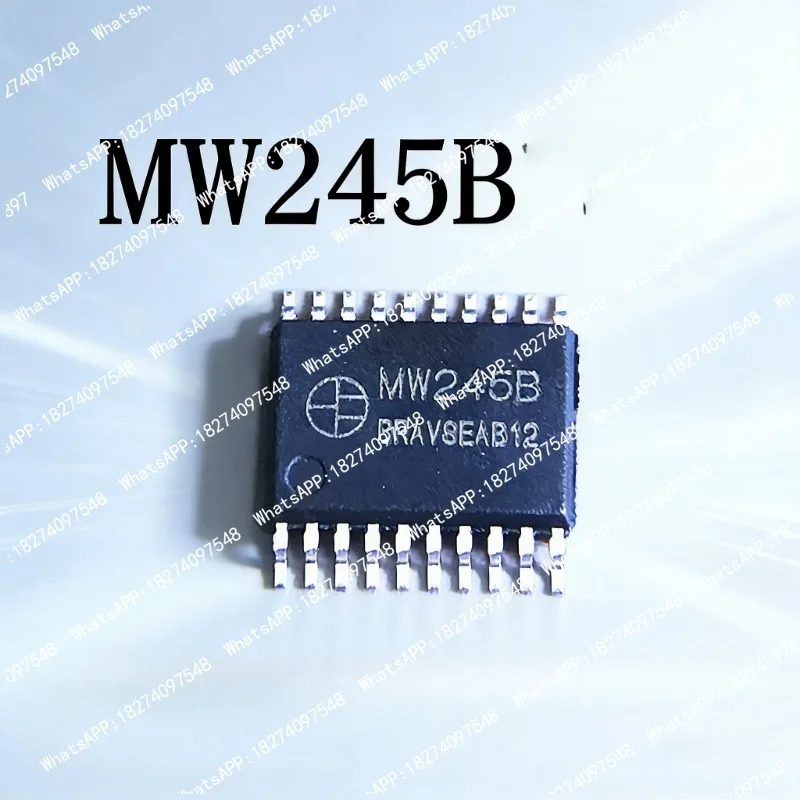 Фото 50 шт./лот MW245B SM245TS TSSOP20 — это восьмиканальный трансивер сигналов с трехстепенным выходом. №4
