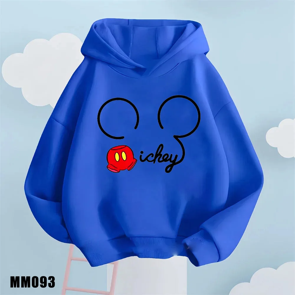 Новинка 2024 Детская уличная одежда MICHEY для мальчиков и девочек спортивные худи