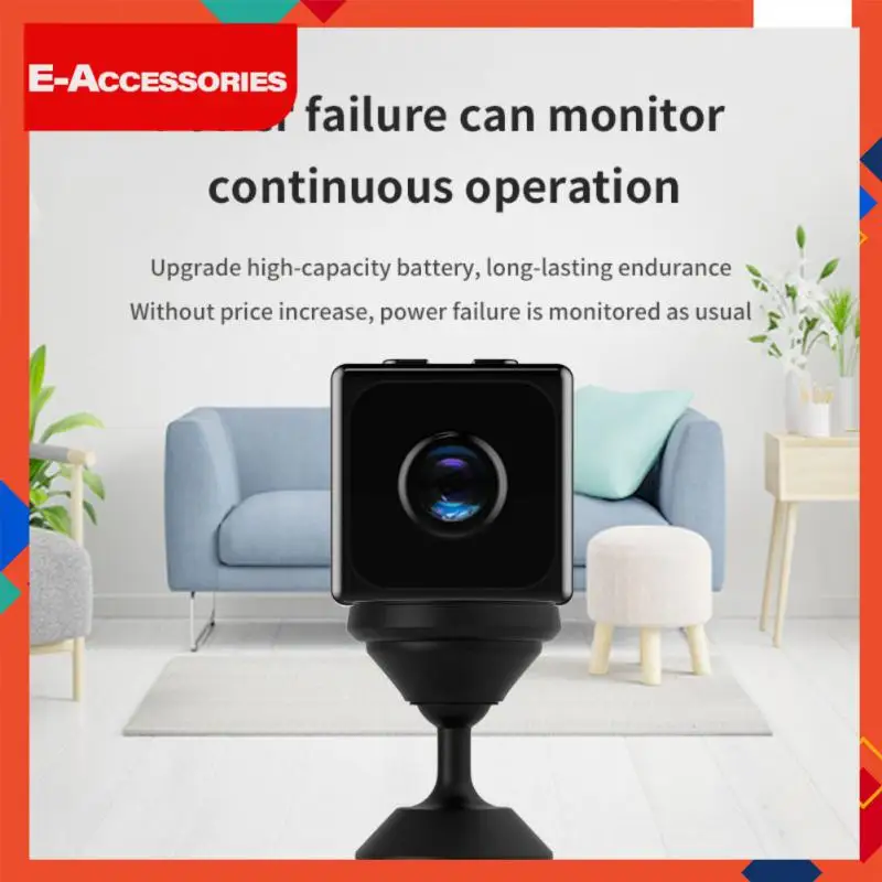 

Waterproof Mobile Phone Remote Monitor Black Surveillance Camera 160° Wide Angle Wifi Wireless Camera Indoor And Outdoor 5v 1pc