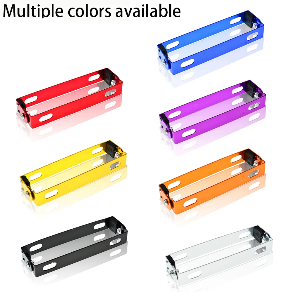 

Аксессуары для мотоциклов и электромобилей, регулируемый подвижный держатель номерного знака из алюминиевого сплава, безопасный и удобный MTC030