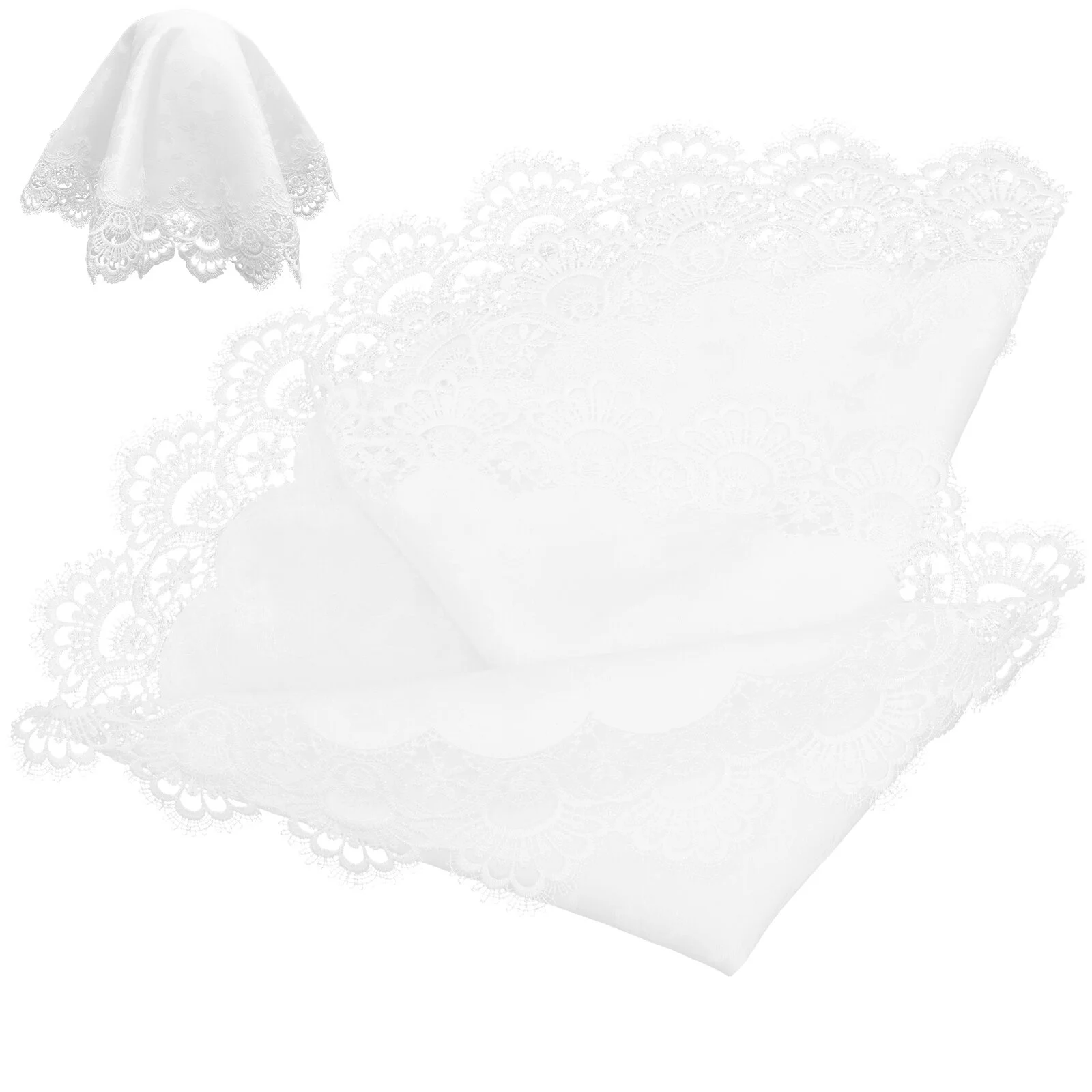 

Lamp Cover Vintage Wedding Decor Cloth Lace Lampshade Gabe Dustproof Decoration