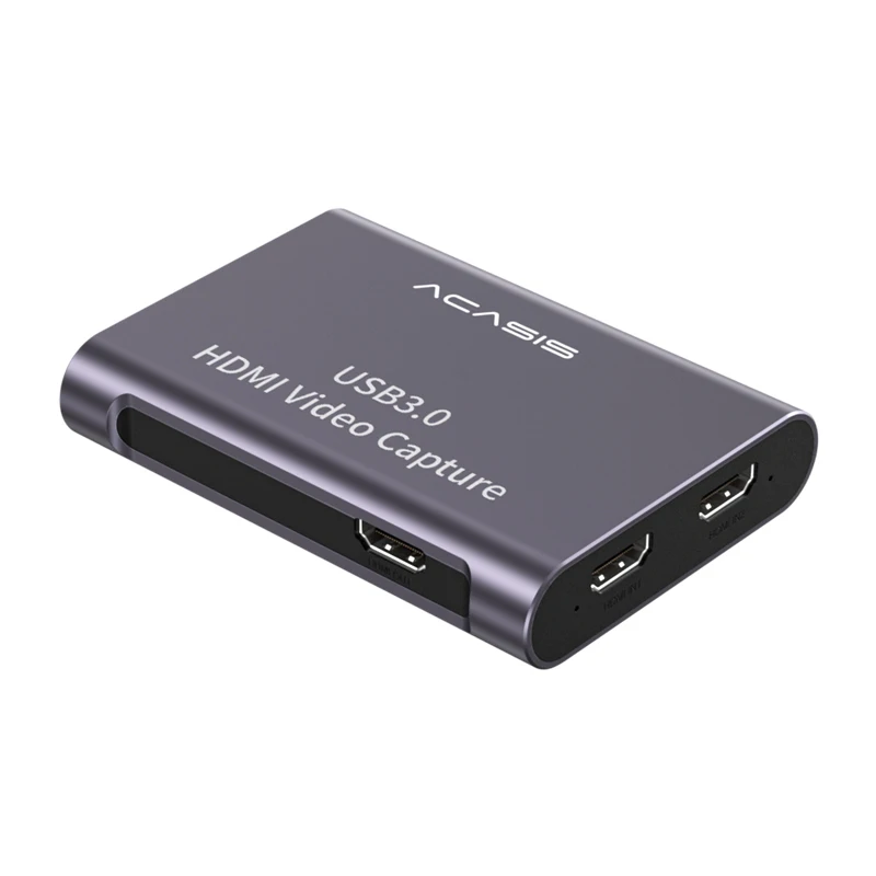 

Dual-Channel HD Video Capture 4K Video Capture Card for Live Streaming/Game/Camera/Meeting/iPad/Switch/PS5