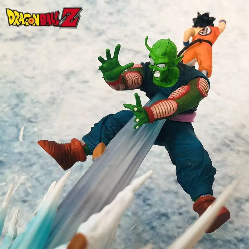 

20cm Dragon Ball Z Figure Son Goku Piccolo Action Figure Battle Goku Vs Piccolo Anime Figurines Model Doll Collectible Toy Gift