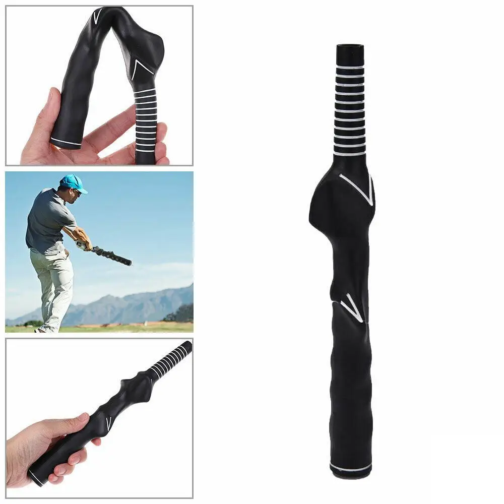 

2Pcs Men Women Non-slip Durable Left-handed Practice Aids Golf Swing Grip Right-handed Golf Training Grip