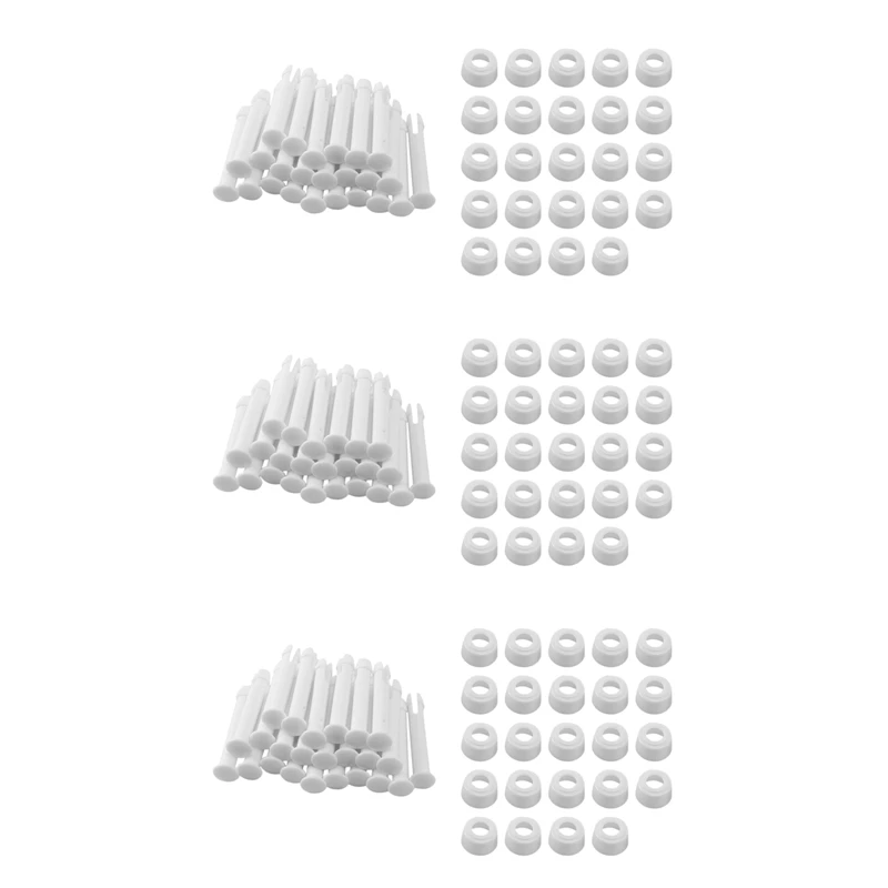 

72Pcs ABS Pool Joint Pins, 6cm/2.36in Cap Set Seals for Intex Swimming Pool Replacement Parts 28270-28273